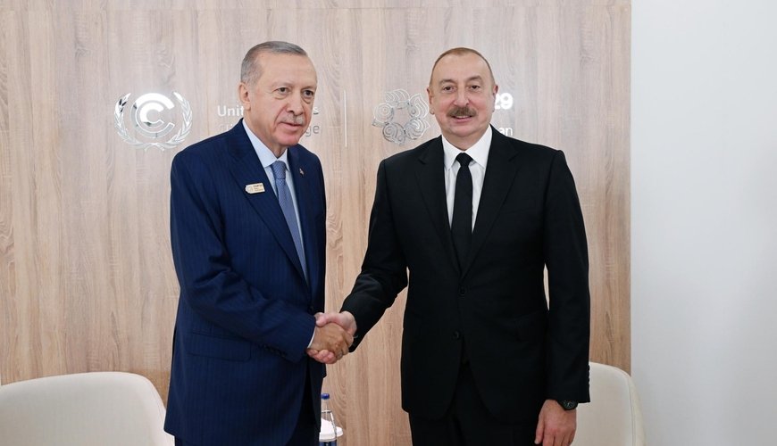 Prezident İlham Əliyev Ərdoğanla GÖRÜŞDÜ - FOTO / YENİLƏNİB