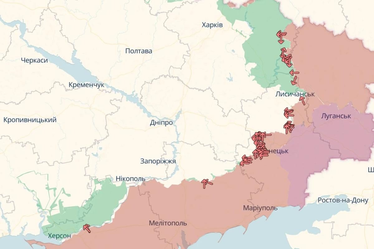 Rus ordusu cəbhədə İRƏLİLƏDİ – Sontsivka İŞĞAL EDİLDİ
