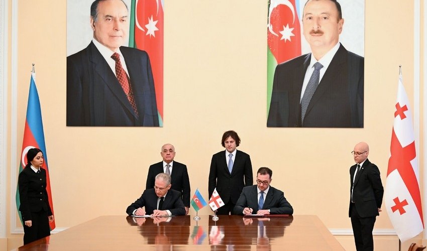 Azərbaycan və Gürcüstan hökumətləri arasında 4 sənəd İMZALANDI