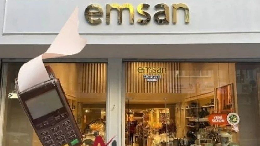 EMSAN mağazasında 2 fərqli VÖENLƏ ÇEK VERİLDİ - DÖVRİYYƏ GİZLƏDİLİR?