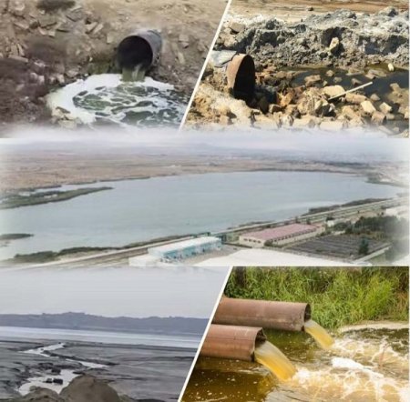 Ceyranbatan və Masazır duz gölləri kanalizasiya ilə necə zəhərlənir? -BU DA FAKT!/FOTO