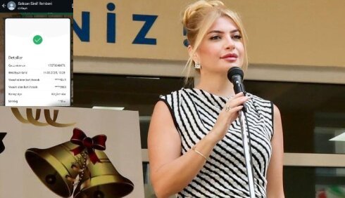 Sevinc Orucovanın “Son zəng” üçün pul yılğılması təsdiqləndi-Fotofakt