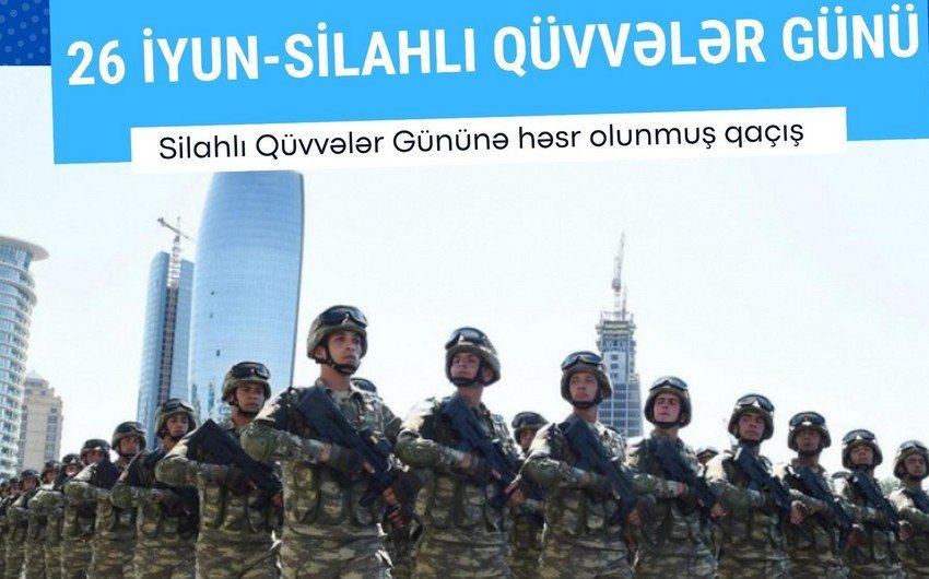 Bu gün Azərbaycan Silahlı Qüvvələrinin yaranmasının 107 ili tamam olur