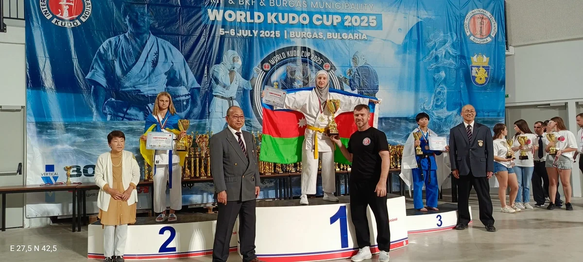 İdmançılarımız Kudo üzrə Dünya Kubokunda bir qızıl və bir gümüş medal qazanıblar