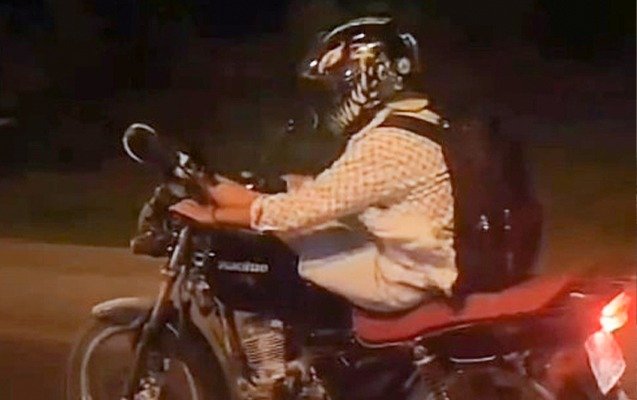 Motosikletlə avtoxuliqanlıq edən sürücü həbs olundu - Video