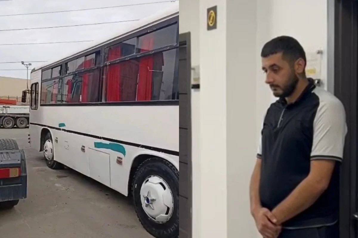 Qanunsuz sərnişin daşıyan sürücü həbs edildi - VİDEO