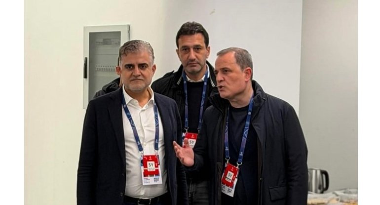 Ceyhun Bayramov İtaliyada "Qarabağ"ın oyununu izləyib - FOTO