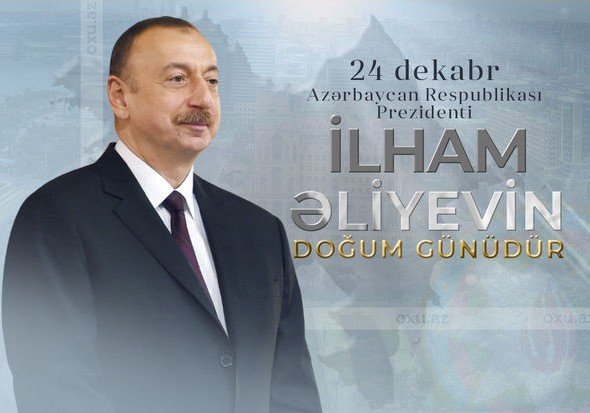 Prezident İlham Əliyevin doğum günüdür