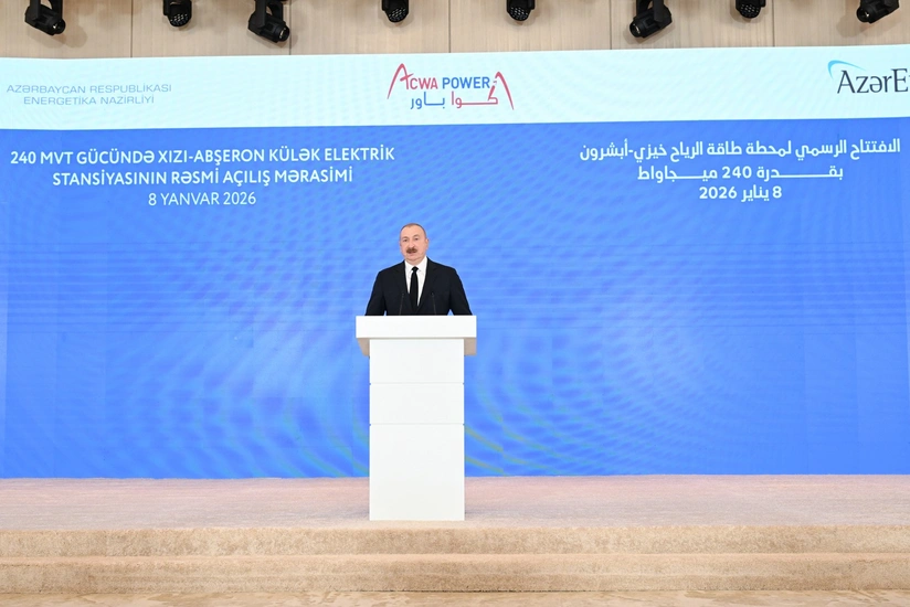 Prezident: Azərbaycan bölgənin çox etibarlı və böyük elektrik generasiya gücünə malik ölkəsi olacaq