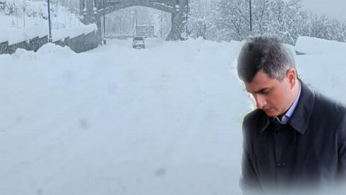 Lerikin icra başçısı "qar"a təslim oldu - Əkbər Abbasov da qışa hazır deyilmiş...