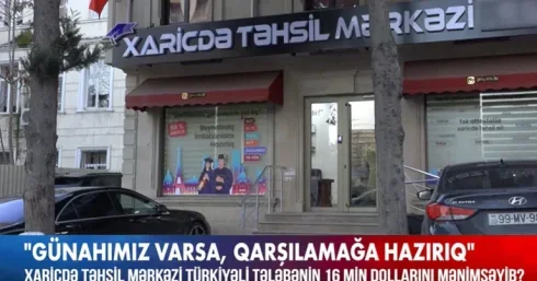 Xaricdə təhsil mərkəzi tələbənin belə aldadıb -Video