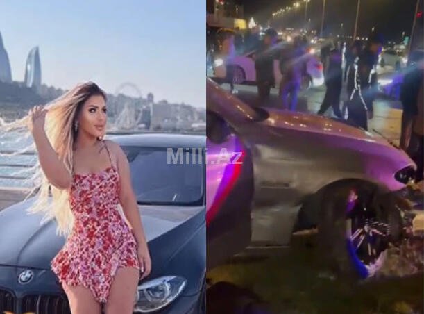 Bakıda transgender və sevgilisi ağır qəzaya düşdü - Dələduzluq edib, qaçırmışlar - VİDEO