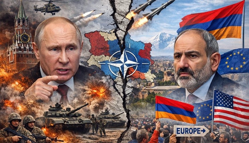 ABŞ və Qərbin "QAFQAZ PLANI" həlledici mərhələyə keçir: Ermənistan Rusiyaya qarşı "STRATEJİ HÜCUM SİLAHI"na çevrilir