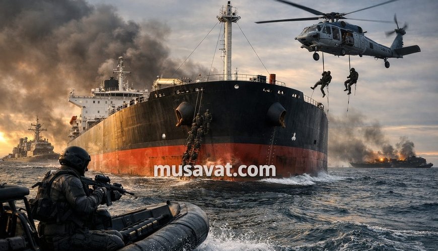 ABŞ İran nefti daşıyan tankeri SAXLADI – Hind okeanında ƏMƏLİYYAT