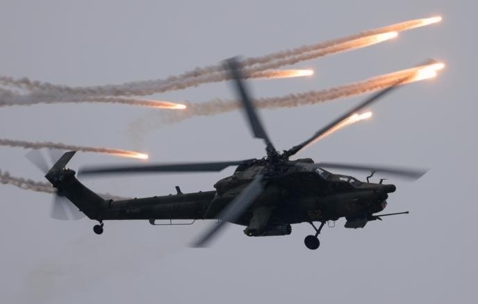 Tehrandan GÜC NÜMAYİŞİ - İran "Mi-28"ləri HAVAYA QALDIRDI