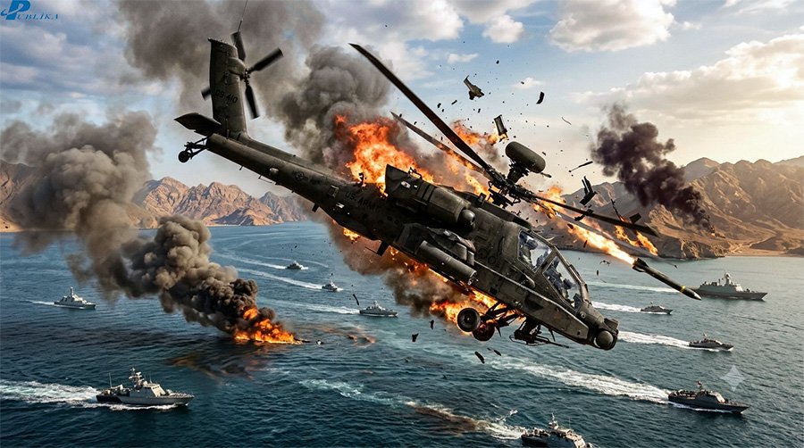 İran Hörmüz boğazında ABŞ helikopterini VURDU - “Vaşinqton CAVAB VERƏCƏK”