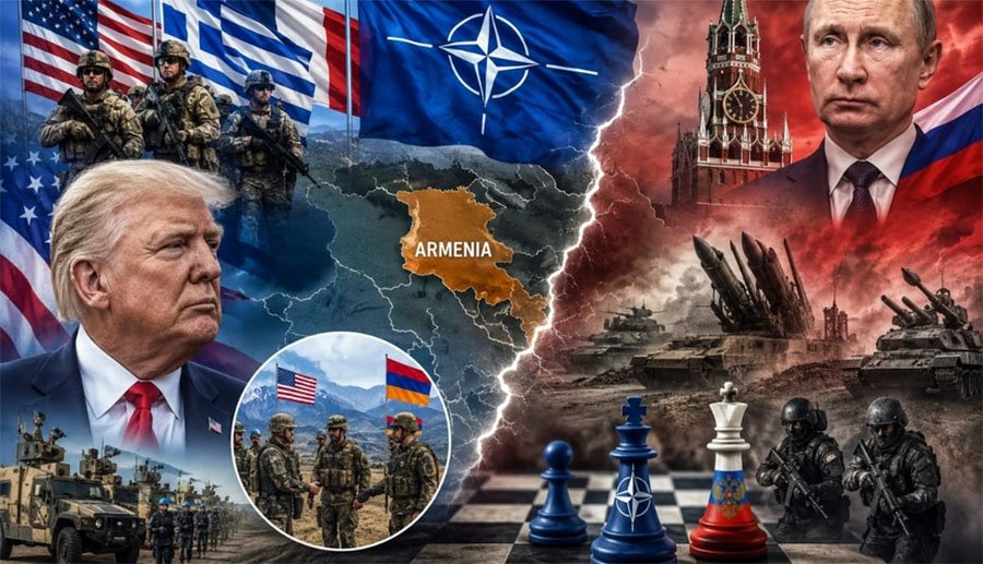 NATO Ermənistana GİRDİ, Rusiya HƏDƏFƏ ALINDI: Cənubi Qafqazda hərbi-siyasi BALANS POZULUR